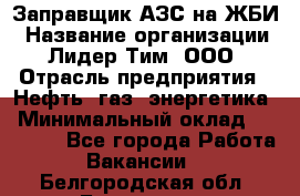 Заправщик АЗС на ЖБИ › Название организации ­ Лидер Тим, ООО › Отрасль предприятия ­ Нефть, газ, энергетика › Минимальный оклад ­ 23 000 - Все города Работа » Вакансии   . Белгородская обл.,Белгород г.